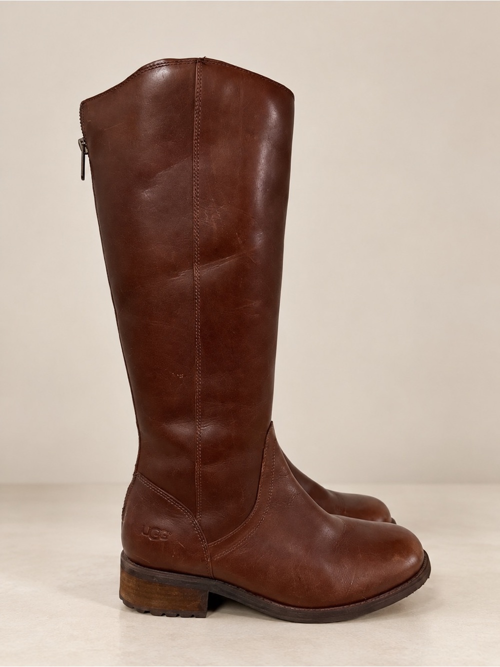 UGG SELDON BROWN RIDDING BOOTS